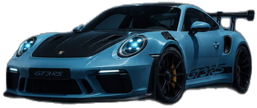Porsche 911 GT3 RS Miami Blue